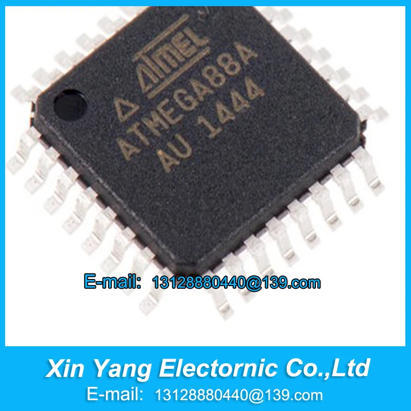 Новый оригинальный ATMEGA88A AU плоский корпус с Четырехсторонним | Датчики -32806593909