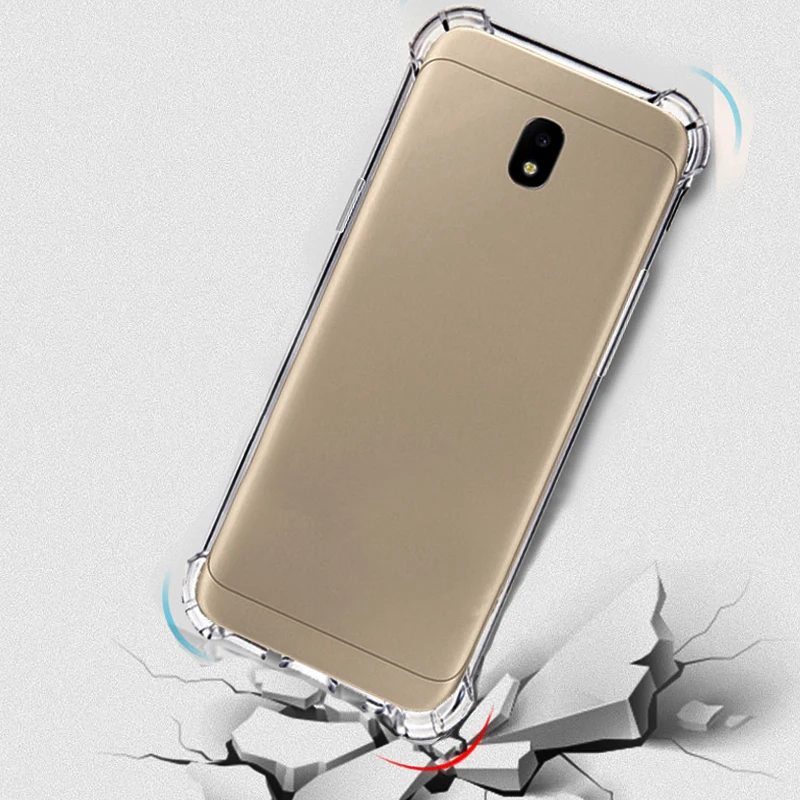 Ясно Мягкие TPU чехол для телефона для samsung Galaxy J330 J327 J3 J530 J520 J510 J5 J720 J710 J7 J730 A320 A3 a510 A5 A720 A7