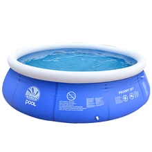 

New Ground Inflatable Swimming Pool Set For Adults Kids Summer Easy Large Blue PVC Infant Swim Accessories Pond