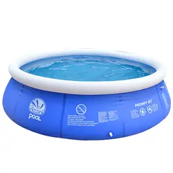 Новые земли надувные Плавание ming бассейн для взрослых Для детей, на лето легко большой синий ПВХ младенческой Плавание аксессуары пруд