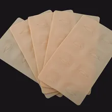 10 шт/партия 3D татуаж для бровей кожа Permament Макияж Косметика поддельная тренировочная кожа искусственная мягкая кожа для начинающих
