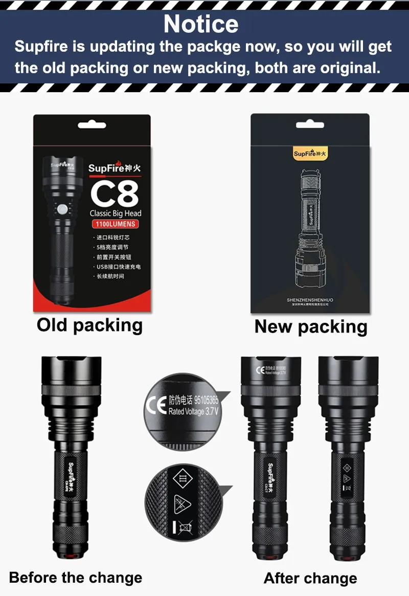 new packing 800
