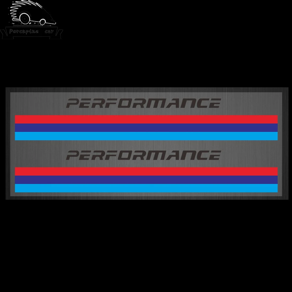 2 шт. м Мощность Производительность автомобильная наклейка на зеркало заднего вида для BMW 1 3 4 5 7 серии GT X1 X3 X4 X5 X6 F15 F16 F18 F10 F25 F30 F31 F34 - Название цвета: A black