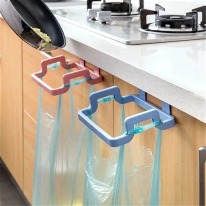 

Kitchen Trash Bag Holder Incognito Cabinets Cloth Rack Towel Rack Kitchen Accessories Tools Dropship