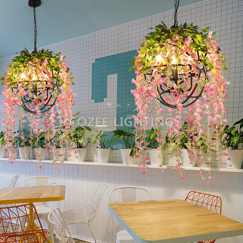 3light American Vintage Retro Crystal Chandelier Lighting For Dining Vintage Retro Chandelier Lighting Flower Light Restaurant Hanging Lamp Living Dining Room Fixture
