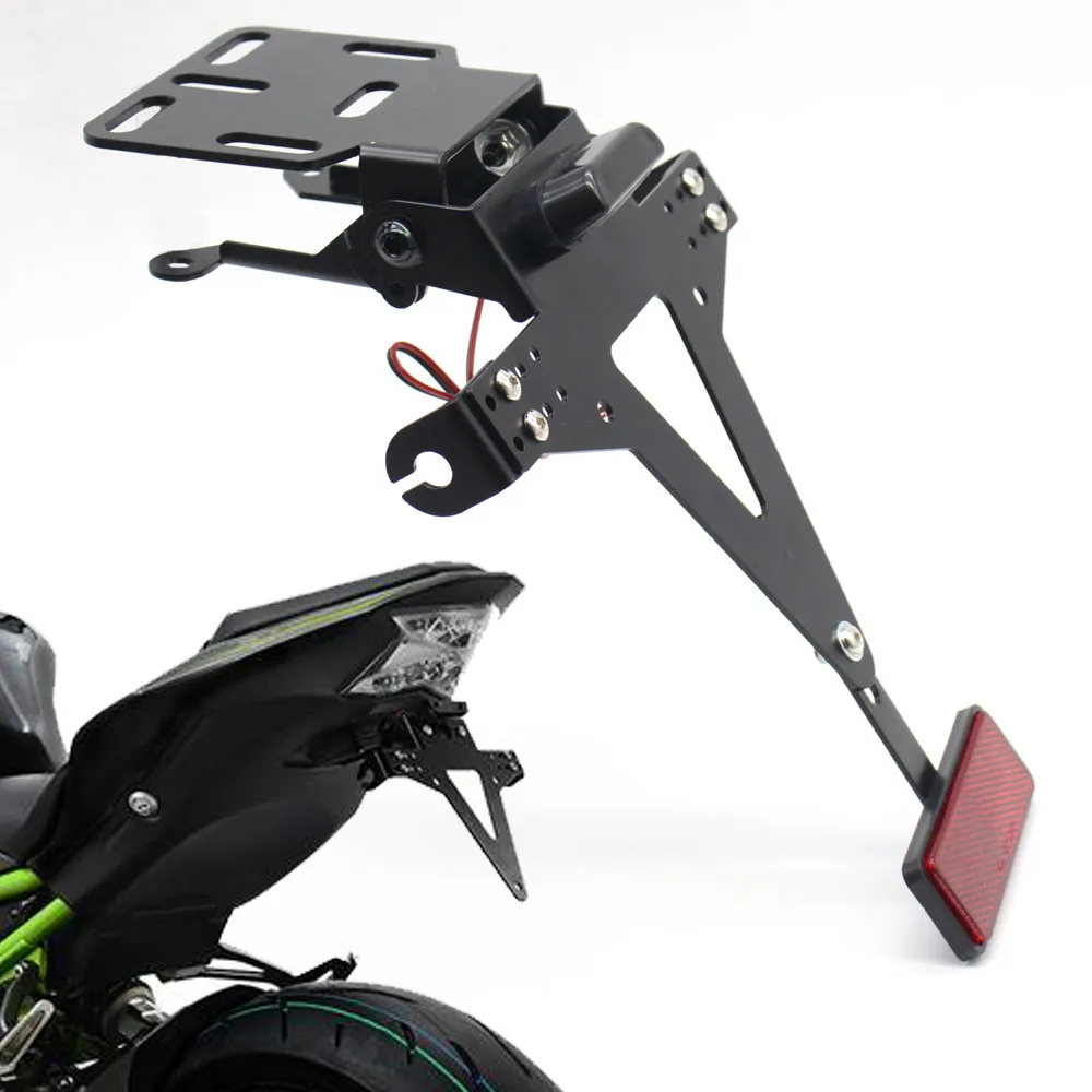 Motorbike Adjustable Angle License Number Plate Holder Bracket For Kawasaki Z650 Z900 Z800 Z1000 Z1000SX Z250 Z300 Z125 Motorbike Adjustable Angle License Number Plate Holder Bracket For Kawasaki Z650 Z900 Z800 Z1000 Z1000SX Z250 Z300 Z125