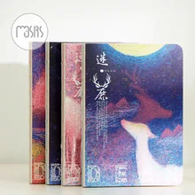 Милый альбом для рисования акварель рисунок школьный дневник Тетрадь Бумага 80 листов фосфоресцирующий люминесцентный офисные школьные принадлежности, блокноты в подарок