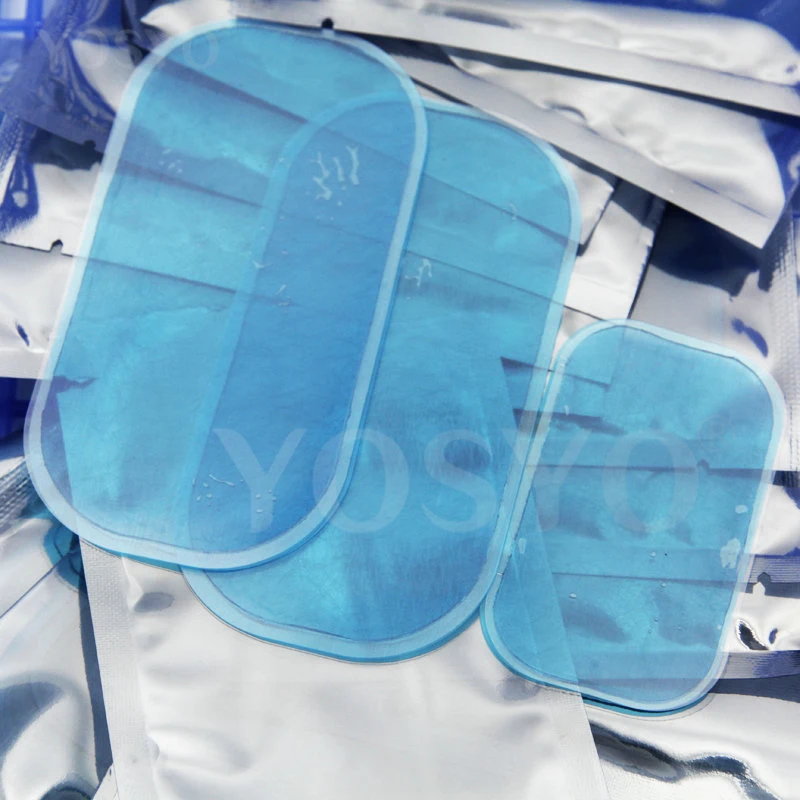 Replacement Gel Pads Hip Muscle Trainer Replacement Massager Gel Sheet Muscle Stimulator Exerciser Pad Accessories -3