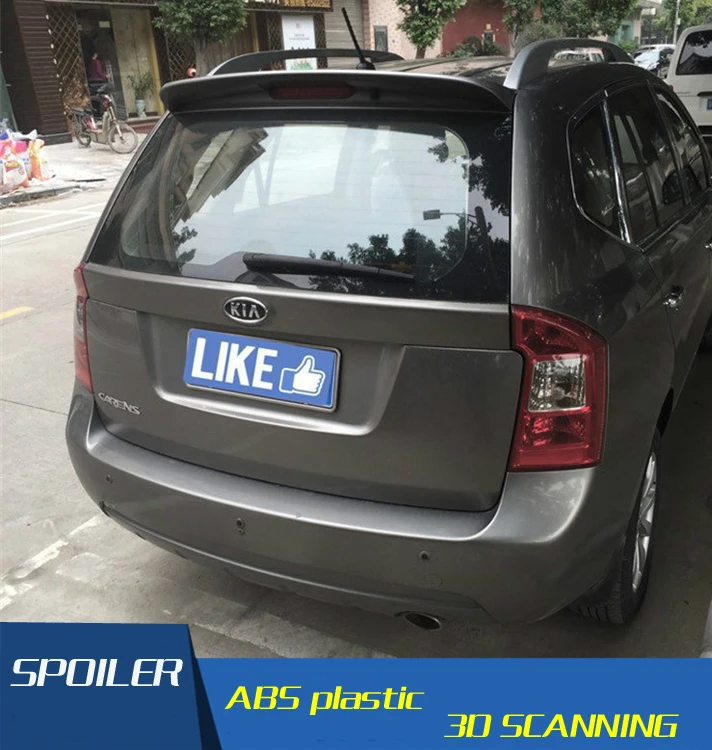 

For Carens Spoiler High Quality ABS Material Car Rear Wing Primer Color Rear Spoiler For Kia Carens Spoiler 2008-2015