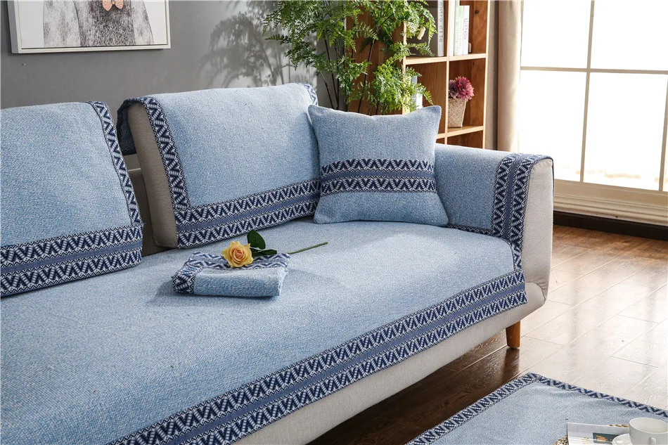 Анти-грязный нескользящий чехол для дивана, коврик для собаки, подушка, все включено, съемный многоразмерный угловой диван, полотенце для секционного дивана