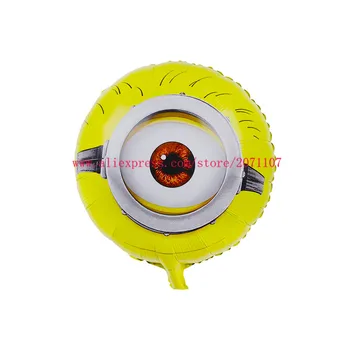 

Lucky 30pcs/lot 45*45cm Despicable Me Party Minions Foil Balloons Baby Shower Toy Kids Birthday Ballon Decorations Helium Globos