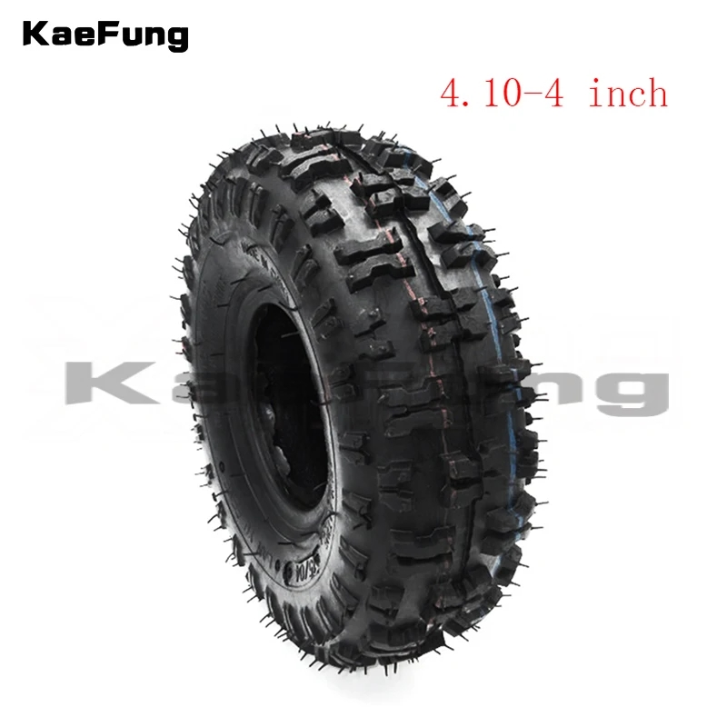 

electric scooter vehicle 4.10/3.50-4 410/350-4 ATV Quad Go Kart 47cc 49cc Chunky 4.10-4 Tire inner tube Fit All Models 3.50-4 4"