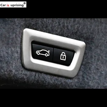 

Car styling For BMW F01 F02 Switch button decoration of car rear case car Sticker 740Li 730Li 2009-2015 car Accessories
