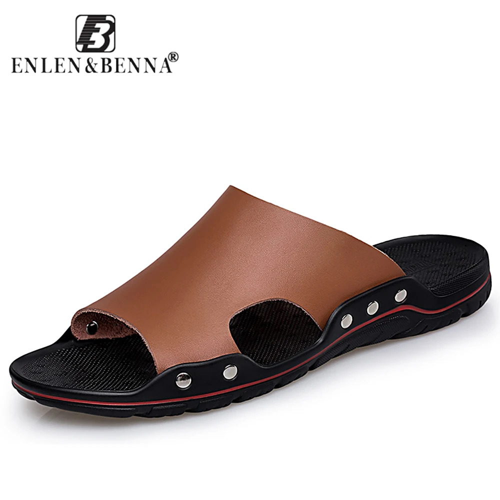 

Men Shoes Solid Flat Bath Slippers Summer Sandals Indoor & Outdoor Slippers Casual Men Non-Slip Flip Flops Beach Shoes