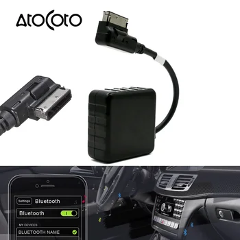 

Car Bluetooth Wireless Module Aux Cable Adapter MMI Socket Media Interface for Mercedes-Benz AMG C E S Radio Stereo Audio Input