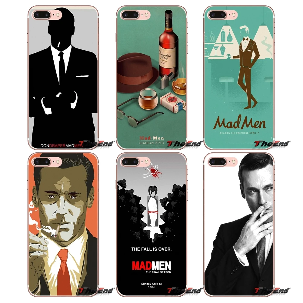 Мягкий чехол из ТПУ Mad Men TV Show Art Poster для Xiaomi Redmi 4 3 3S Pro Mi3 Mi4 Mi4i Mi4C Mi5 Mi5S Mi Max Note 2 |