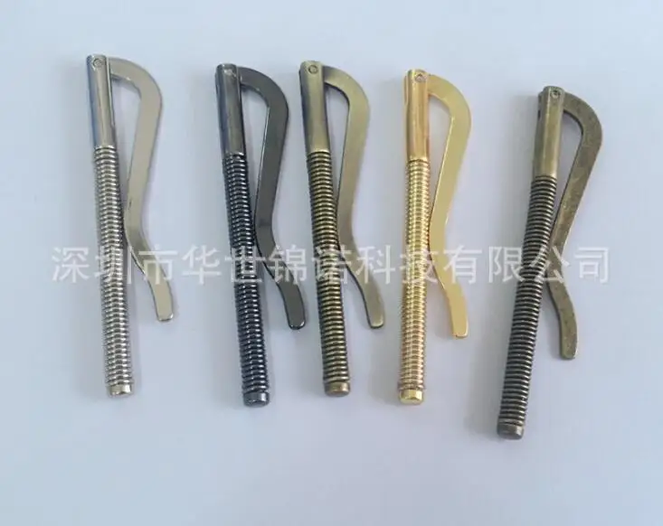 100pcs/lot Spring Money Clip Bifold Clamp Cash Holder Wallet Replace Parts Fashion Jewelry | Украшения и аксессуары
