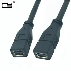 MINI DP DisplayPort Женский для MINI DP DisplayPort Женский удлинитель соединительный кабель 25 см