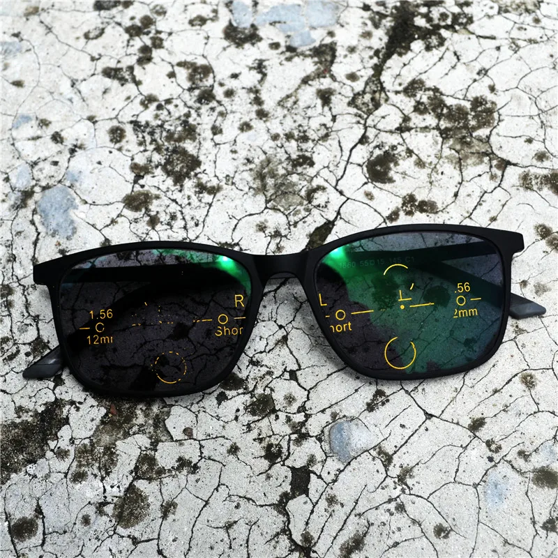Брендовые винтажные многофокусные прогрессивные очки для чтения мужские и женские пресбиопические очки переходные солнцезащитные фотохромные очки NX