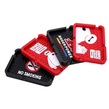 Автомобильный внутренний липкий силиконовый Противоскользящий коврик для панелей, на липкой основе коврик Baymax/не курить нескользящий коврик для телефона монета солнцезащитные очки держатель