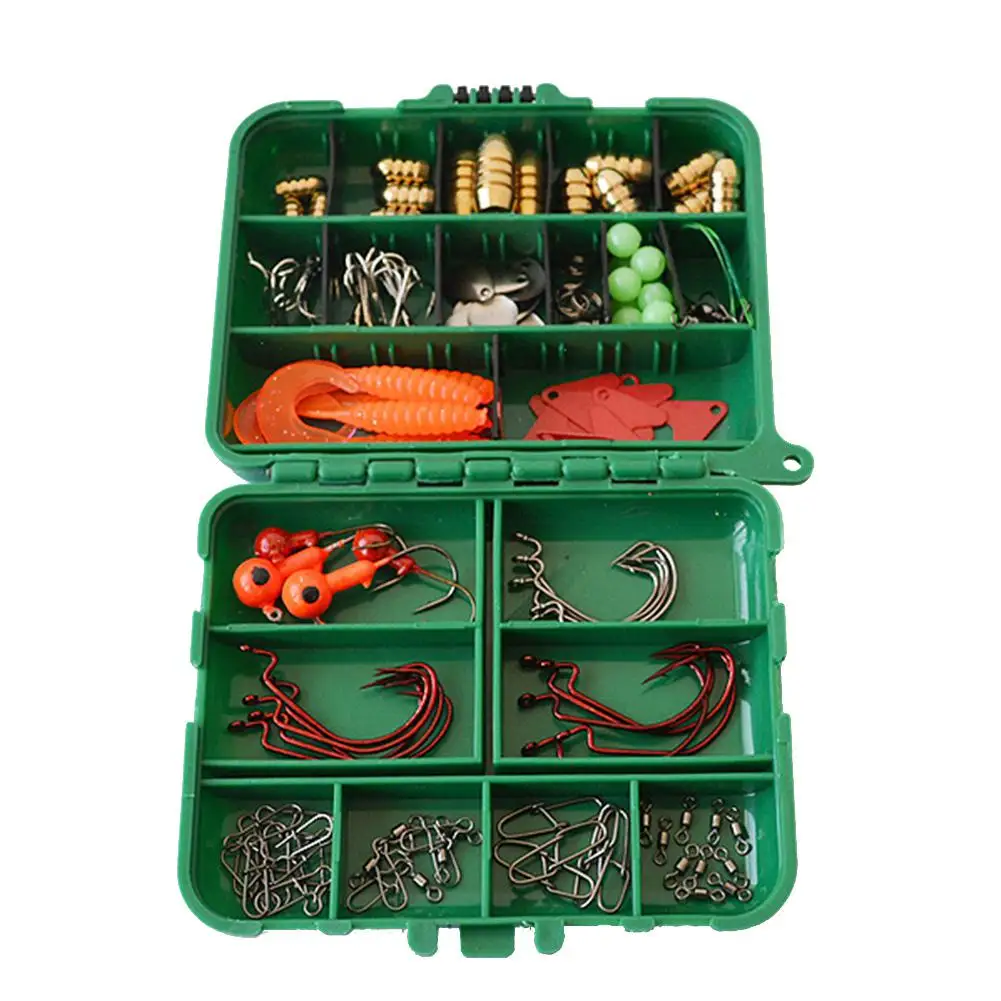 Buy LumiParty 132 Pcs Portable Mixed Fishing Tackle