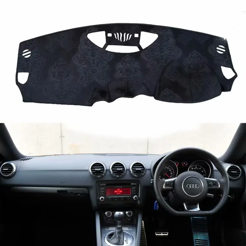Фланелевый коврик для приборной панели Audi TT TTS MK2 2006 2007 2008 2009 2010 2014|Автомобильные