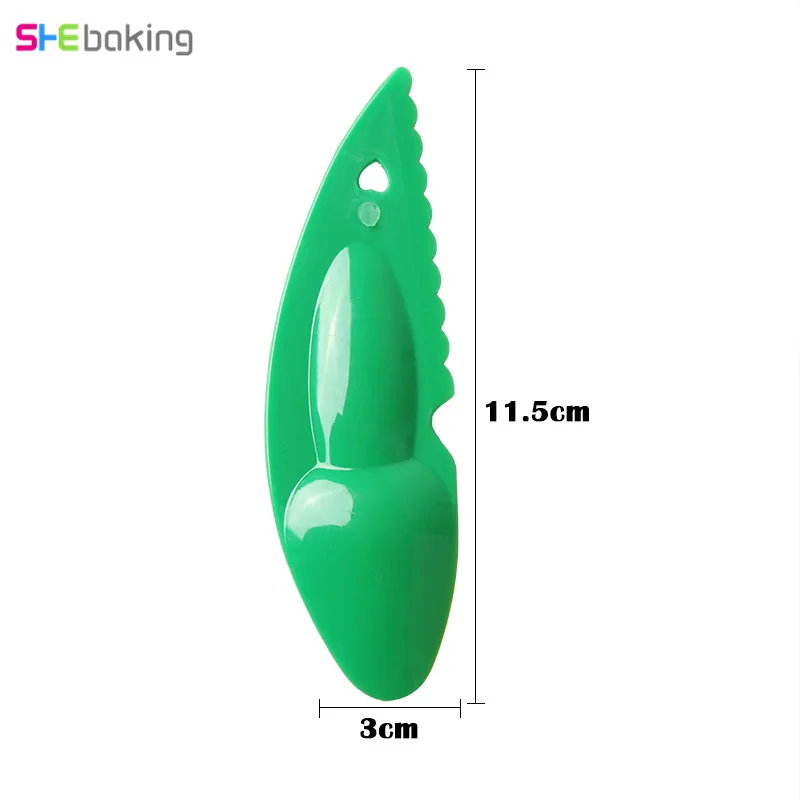 Shebaking 3 шт./компл. киви ложка Пластик Карамельный цвет киви копать Совок овощи фрукты Ножи тесак нож резак Кухня инструменты