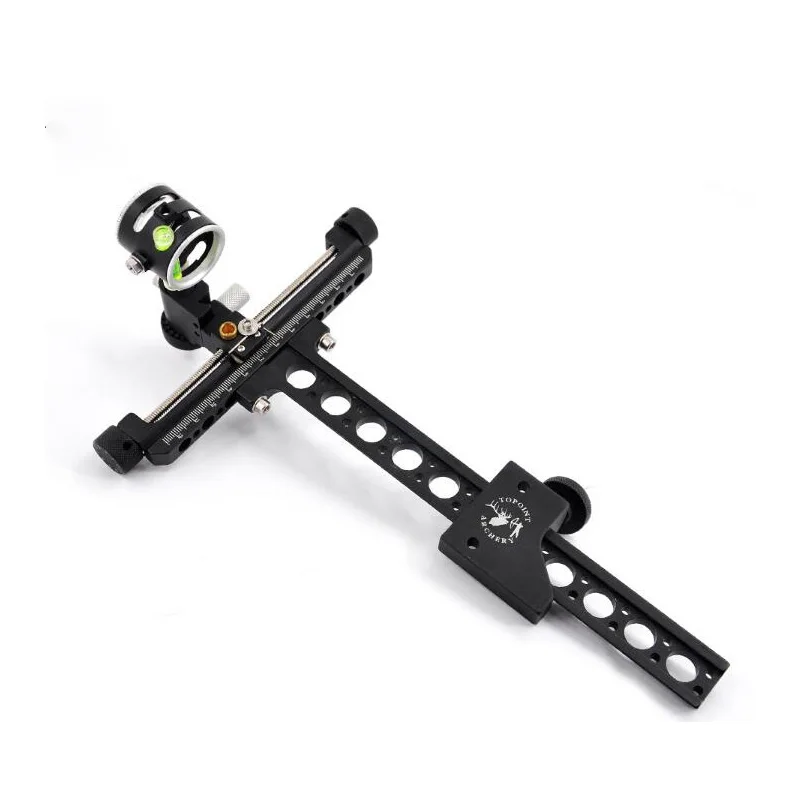 Compound Bow Long Pole Aiming TP8510 Fine Adjustment Long Rod Magnifying Glass Sight For Hunting Competitive Game Compound Bow Long Pole Aiming TP8510 Fine Adjustment Long Rod Magnifying Glass Sight For Hunting Competitive Game