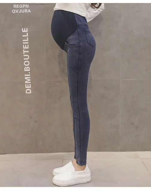 Spodnie dla ciężarnych kobiet Odzież elastyczna talia ciążowe spodnie brzuch Ciąża dżinsy stretch legginsy Odzież Maternidad tanie tanio Spodnie dla ciężarnych kobiet Odzież elastyczna talia ciążowe spodnie brzuch Ciąża dżinsy stretch legginsy Odzież Maternidad tanie tanio