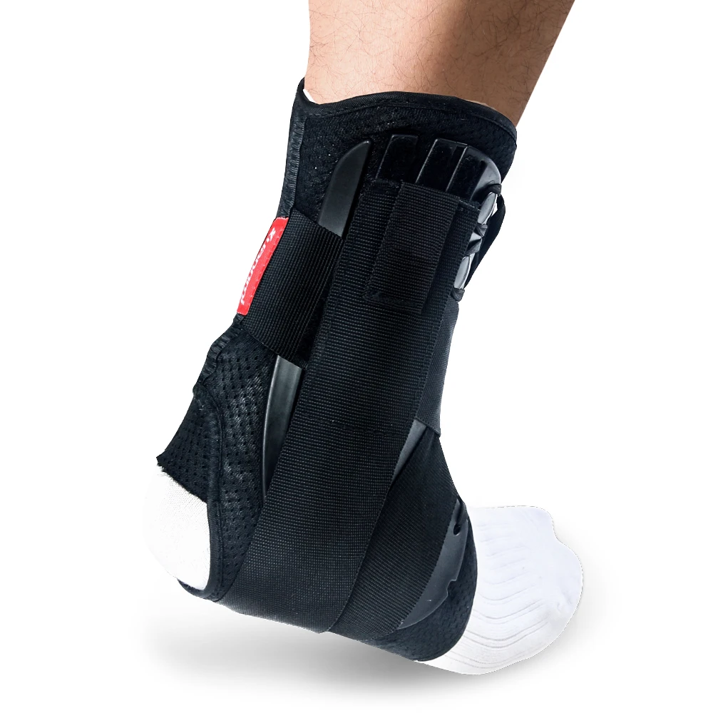 Ankle Support Brace Kuangmi Ankle Support Brace Sports Foot Stabilizer Orthosis Adjustable Ankle Straps Pad Breathable Football Sock Protector ankle support ankle straps fitness ankle straps ankle support brace