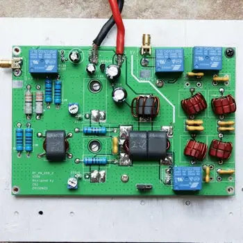 

100W Dual band linear 7M & 14M high frequency RF power amplifier for wireless transceiver switching HF Ham Radio DIY KITS