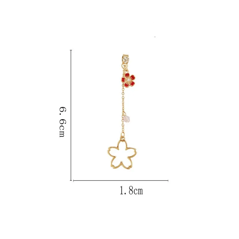 Женские серьги гвоздики с цветком вишни|fashion stud earrings|stud earringsearrings fashion |