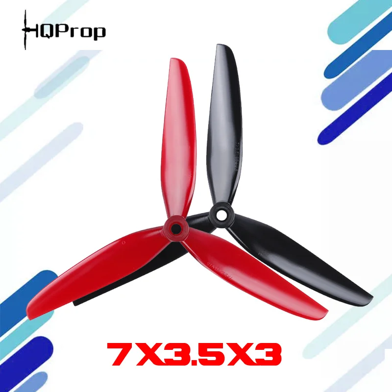 

HQ 7X3.5X3 7inch 7035 3 blade/tri-blade V1S propeller prop compatible T-Motor motor for FPV RC Racing Drone accessories