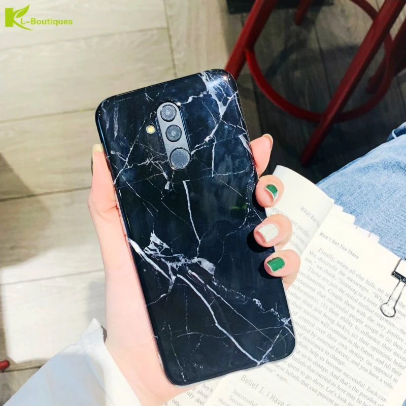 

Luxury Marble Case Etui on For Coque Huawei Mate 20 Lite Cases For Huawei Mate20 20 Pro IMD TPU Silicone Soft Cover Fundas