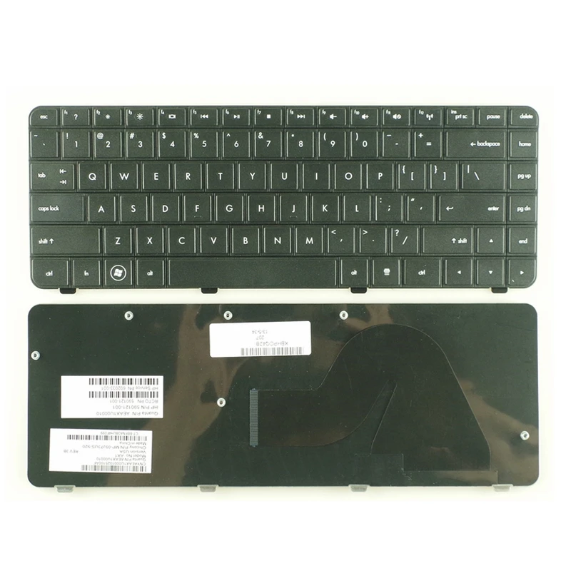 YALUZU английская клавиатура для ноутбука США HP Pavilion CQ42 G42 Клавиатура 602035-001 590121-001