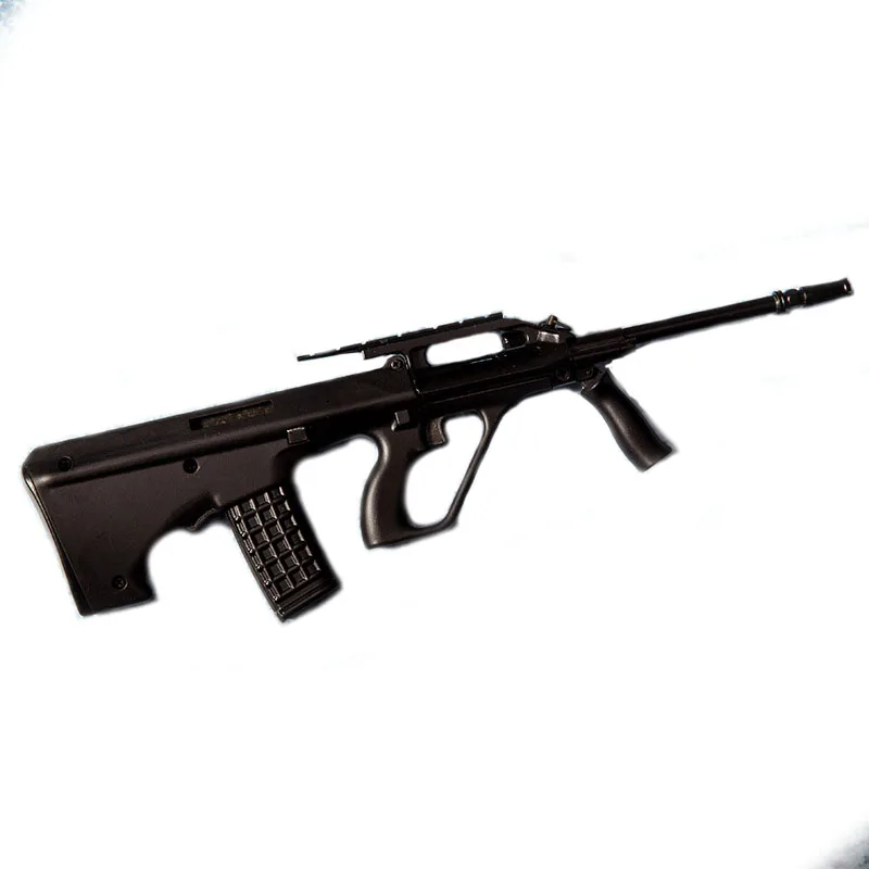 

1:3 AUG metal toy gun model Toy Guns sniper rifle Alloy Weapon Gift collection DIY juguetes model gun metal bullet Action Figure