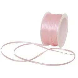 Лучшая упаковочная лента для подарков атласная лента 50 м х 3 мм розовая