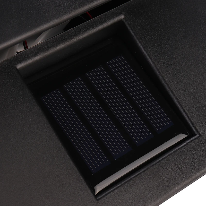 Автомобильный Стайлинг солнечной энергии авто оконный вентилятор 5,5*6 см экологический холодный Солнечный вытяжной вентилятор с резиновой зачистки автомобильные аксессуары