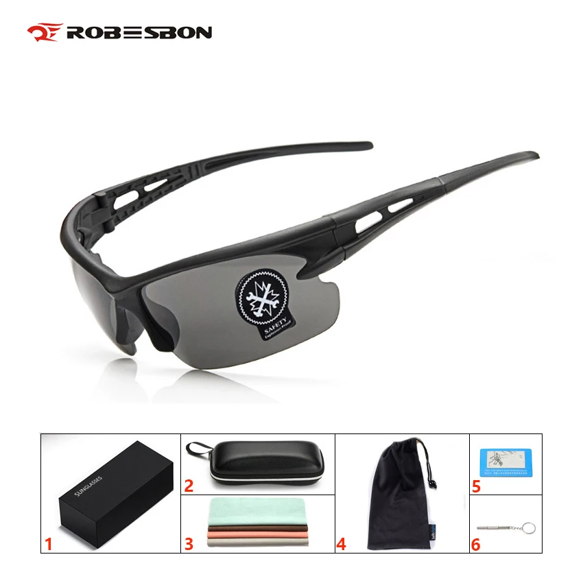HD016 Велоспорт очки спортивные солнцезащитные очки Для мужчин велосипед очки велосипедные очки для велоспорта с Чехол для очков
