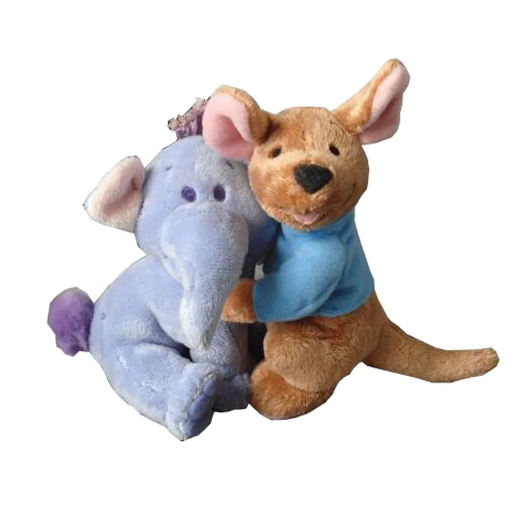 Roo плюшевые игрушки Kanga& Roo плюшевые мини размер 15 см плюшевый кенгуру игрушки