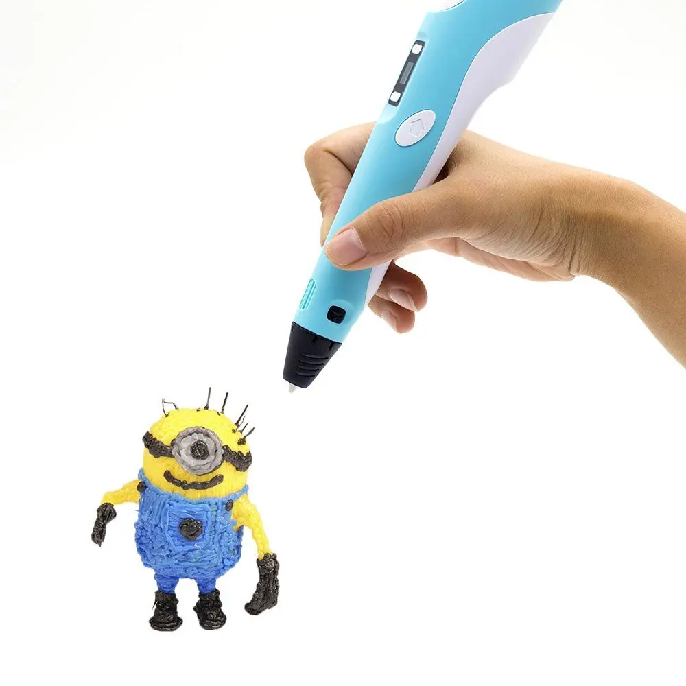 1,75 мм ABS/PLA DIY умная 3D Ручка 3D печать Ручка для рисования принтер с бесплатной нитью креативный подарок для детей дизайн живопись