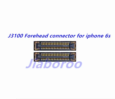 10 шт./лот J3100 лоб наушник фронтальная камера разъем FPC для iphone 6s 4. 7 на материнской плате