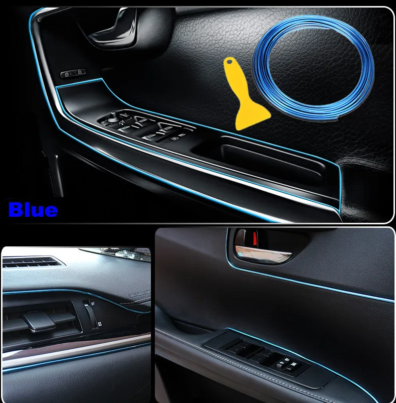 

5M Car Interior Mouldings Strips Decorative Strips Stickers Car Styling for CX 5 CX-5 cx3 Mazda 3 mazda 6 mazda 2 Accessories