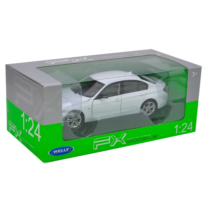 

1:24 Die Cast Model Cars Collection scale automobile Alloy Vehicle gld3 Coche Children Toys 335i 330i Sports Car in Gift Box