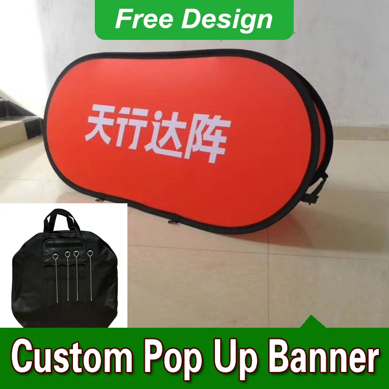 

Free Design Free Shipping Horizontal A Frame Banner Custom Pop Up Banners Horizontal Pop Up Banners