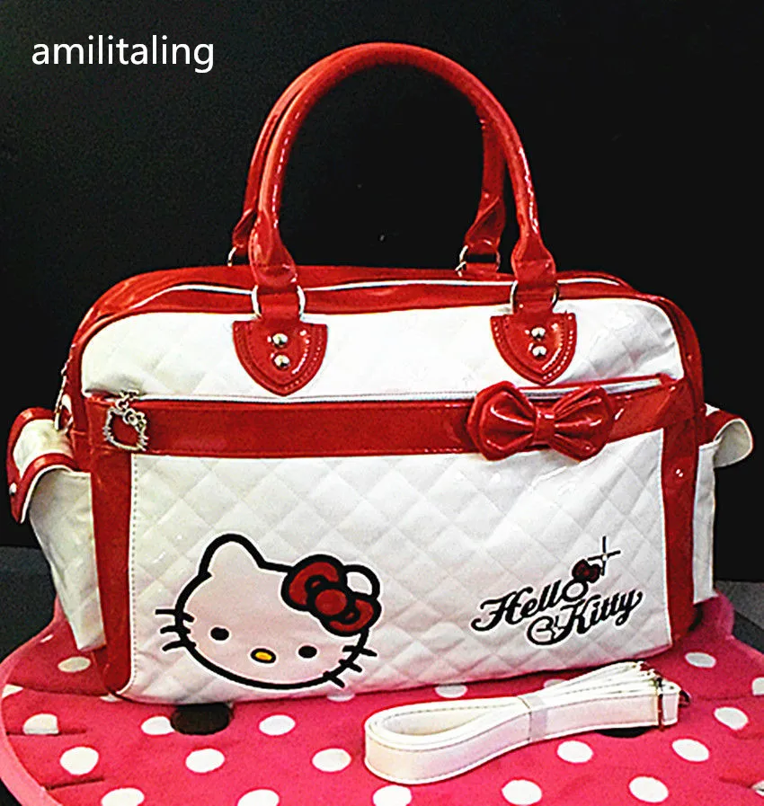New Hello kitty Large Handbag purse Travel Tote Bag yey 2013Atote bag
