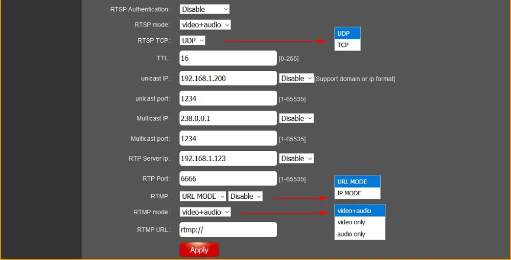 HEVC 1080P 1080i HD HDMI к RTSP RTMP UDP HLS видео поток кодер IPTV потоковая трансляция в прямом эфире кодировщик H.265 H.264 передатчик