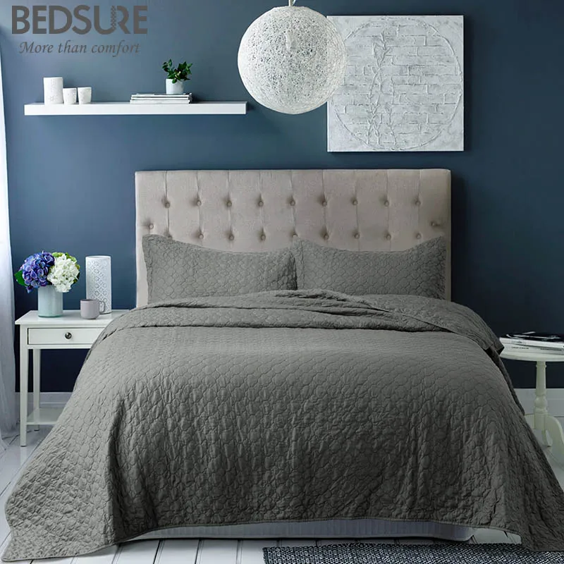 Bedsure Bedding Quilt Set Lightweight Hypoallergenic Bedspread Luxury Design Coverlet -in 