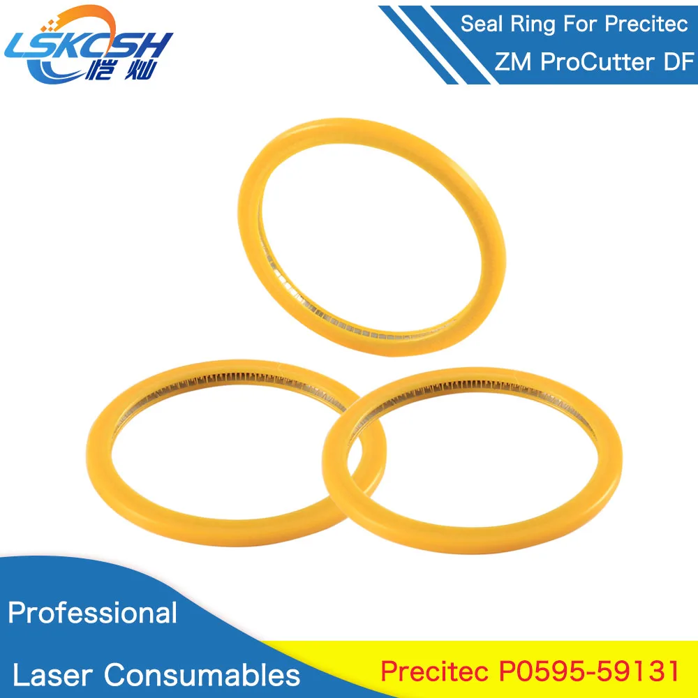 

LSKCSH Seal Ring fo protective windows 37*7mm on Precitec ZM ProCutter DF Cutting Head P0595-59131 40.35*33.6*2.9mm Wholesale
