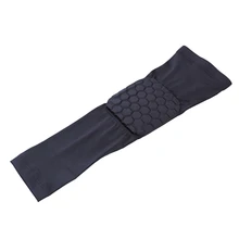 BOODUN играя в баскетбол анти-столкновения рук и рук Налокотники протектор одна перчатка с длинными рукавами L